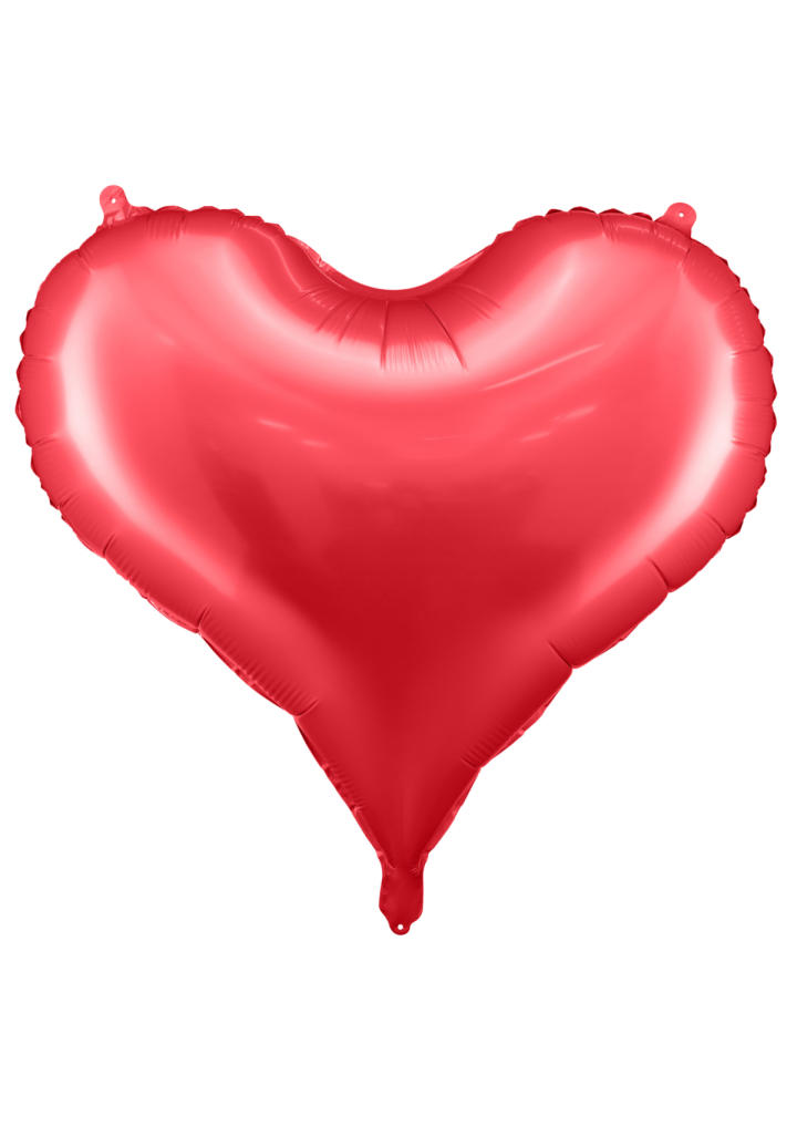 Duże serce foremne 75cm czerwone